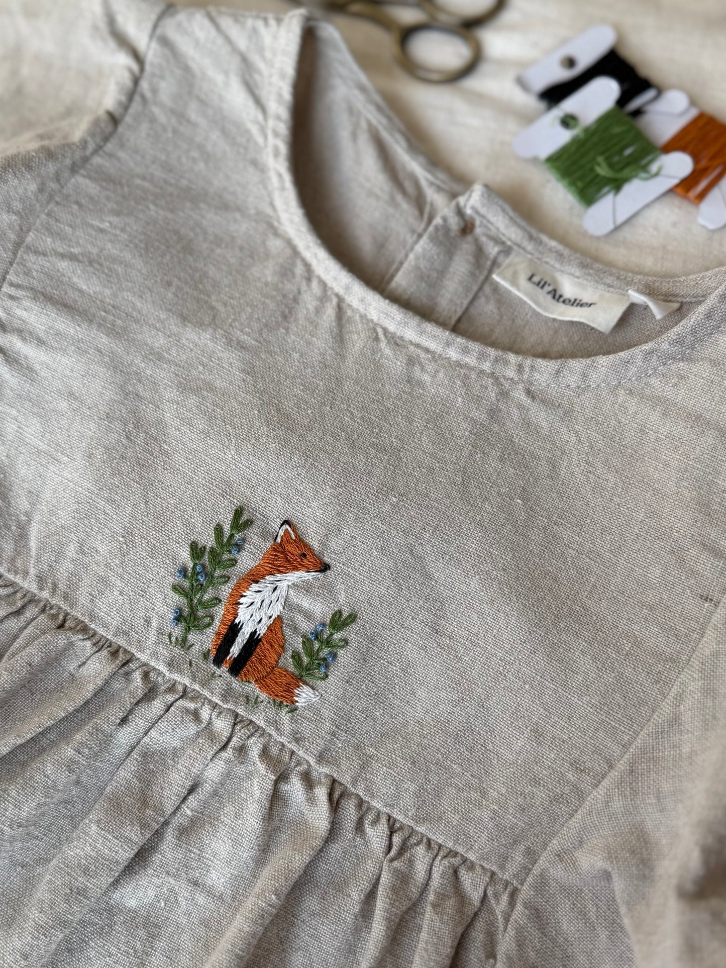 Stick n' Stitch - Ræven broderikit