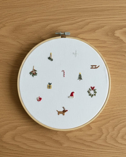 Broderiopskrift JULEMOTIVER