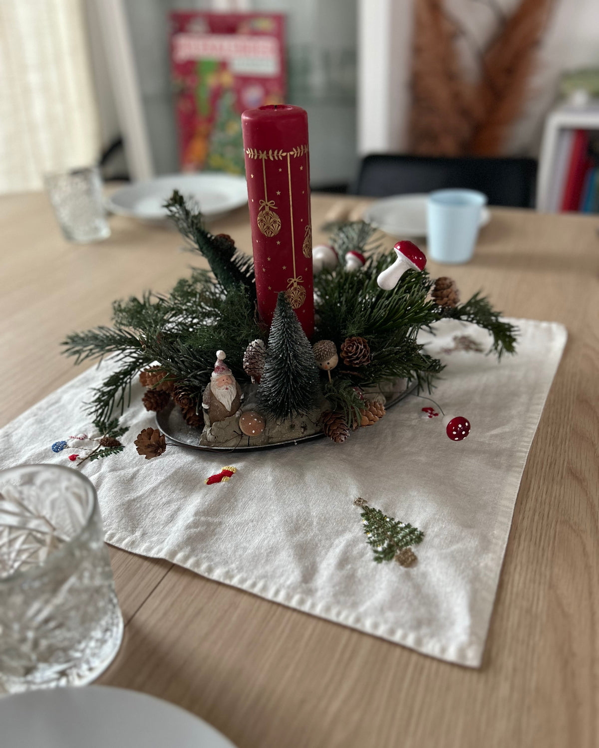 Broderiopskrift JULEMOTIVER