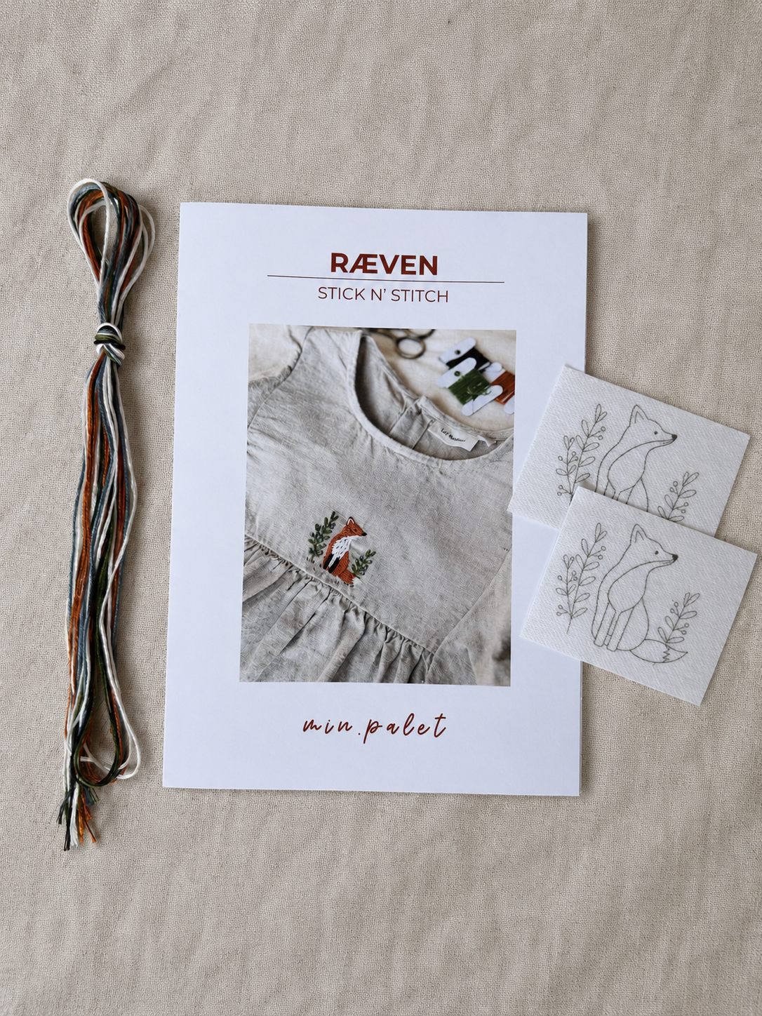 Stick n' Stitch - Ræven broderikit