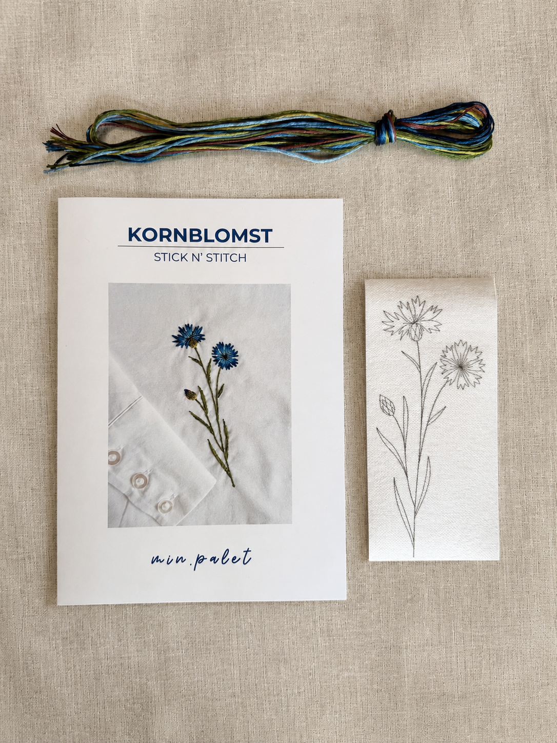Stick n' Stitch - Kornblomst