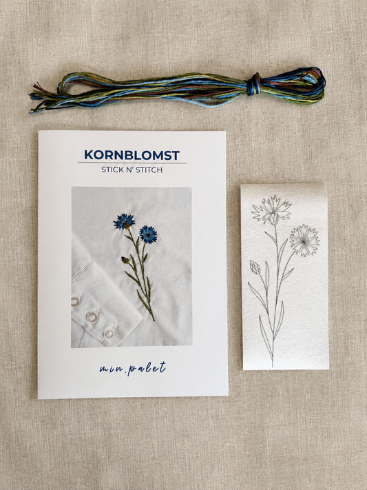 Stick n' Stitch - Kornblomst