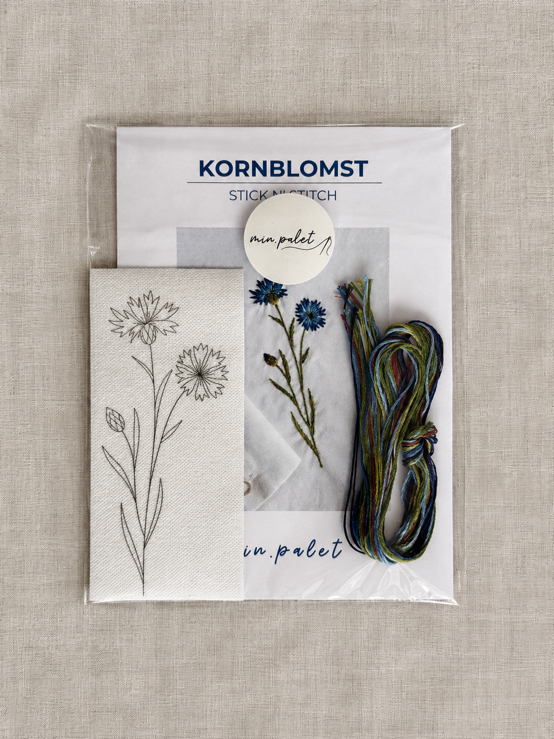 Stick n' Stitch - Kornblomst