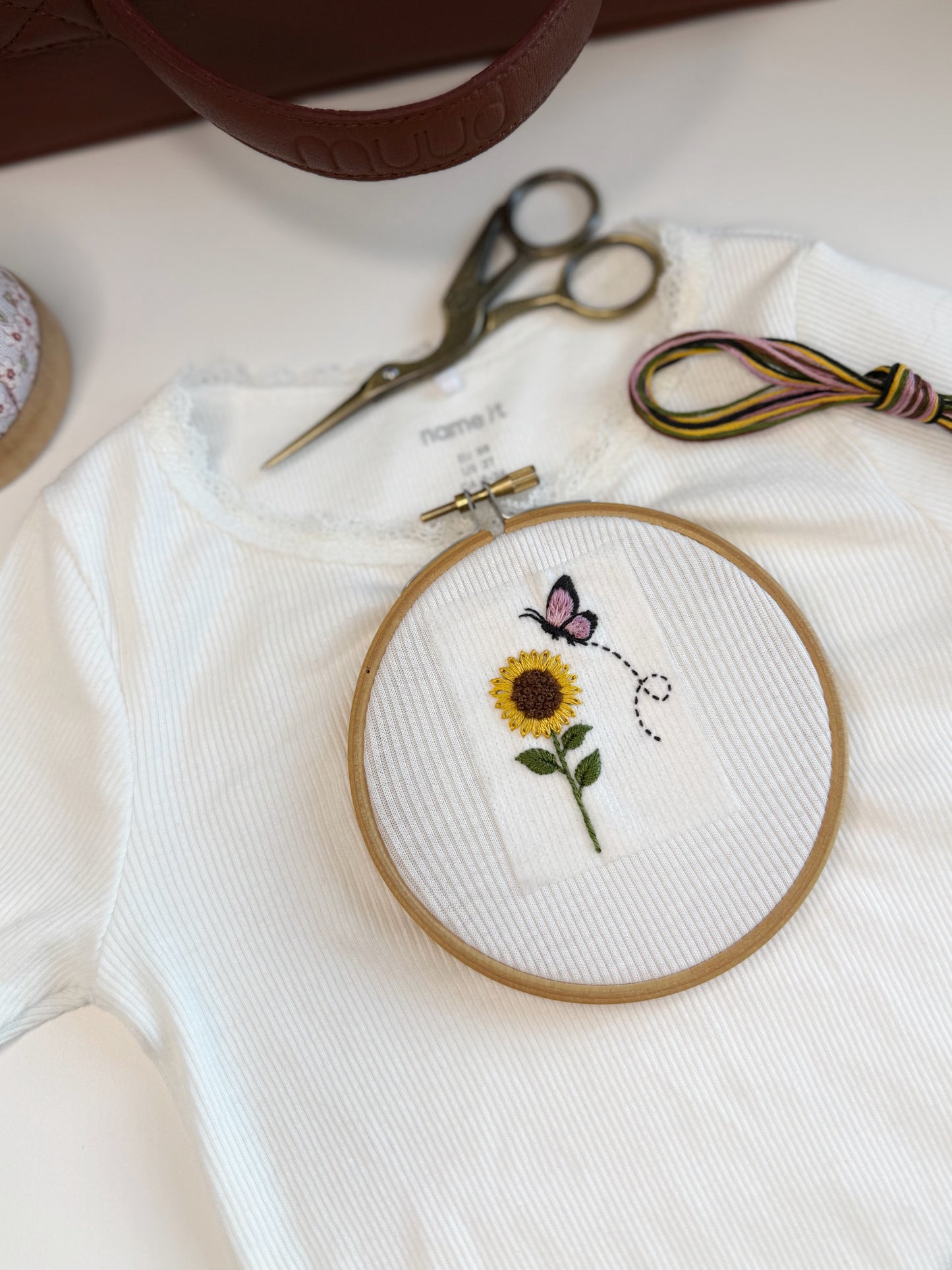 Stick n' Stitch - Solsikke broderikit