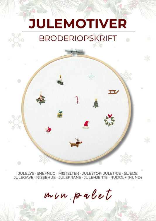 Broderiopskrift JULEMOTIVER