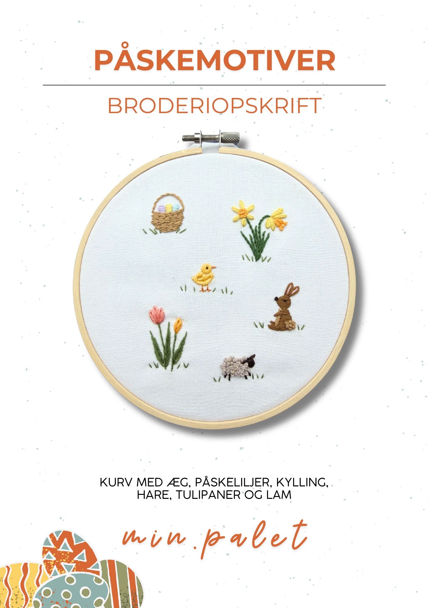 Broderiopskrift PÅSKEMOTIVER