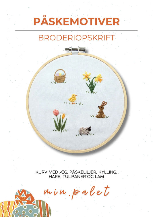 Broderiopskrift PÅSKEMOTIVER