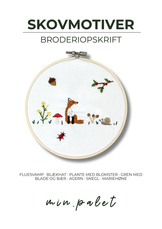 Broderiopskrift SKOVEN