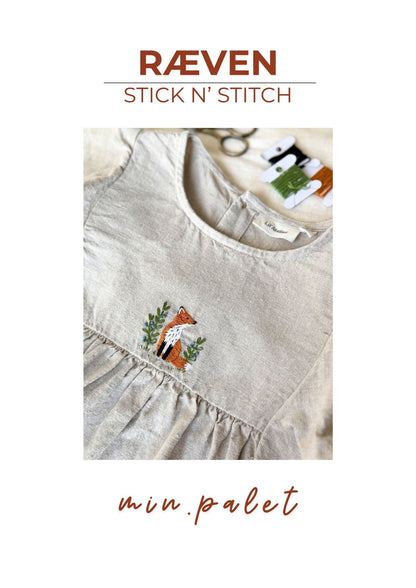 Stick n' Stitch - Ræven broderikit